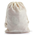 drawstring jewelry packaging cotton pouch